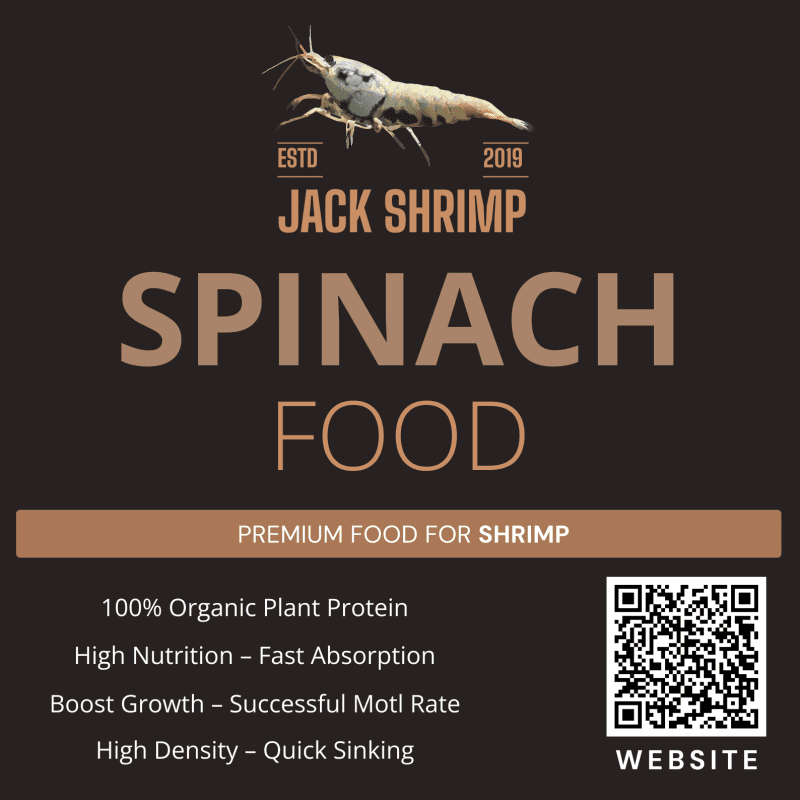 Spinach 2.0 - Thức ăn tép cảnh cao cấp 100% đạm thực vật